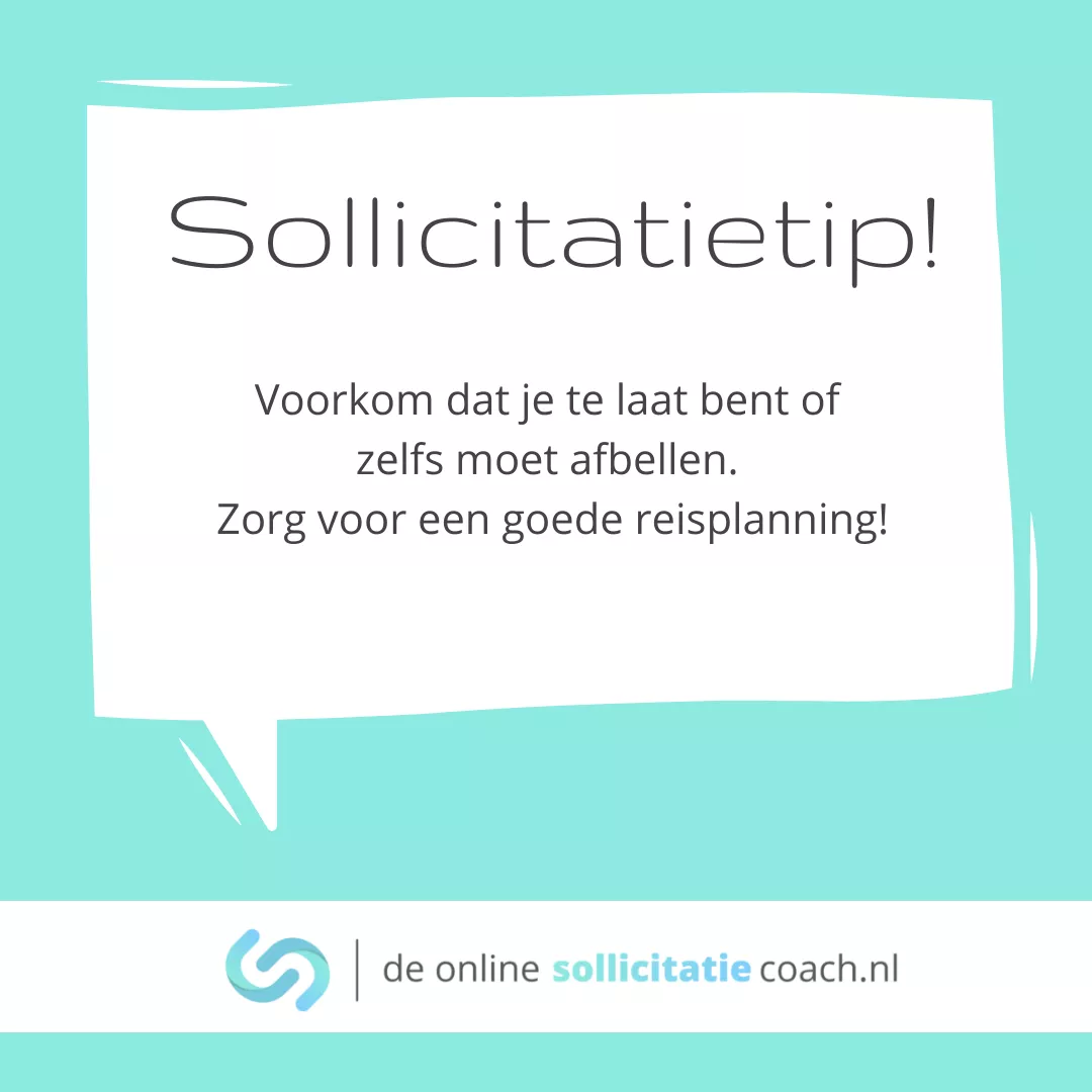 De Online Sollicitatie Coach Sollicitatietip
